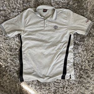 Harley Davidson Embroidered Short Sleeve Polo